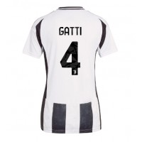 Maglia Calcio Juventus Federico Gatti #4 Prima Divisa Donna 2024-25 Manica Corta